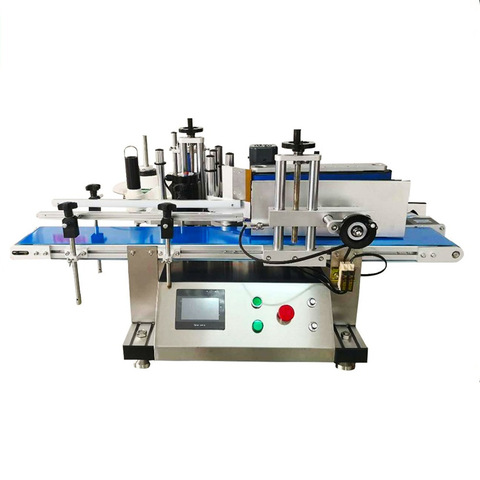 Ampolla de servomotor automàtica rotativa lineal OPP màquina etiquetadora d’etiquetes adhesives de cola en calent / màquina d’etiquetatge d’adhesius BOPP 