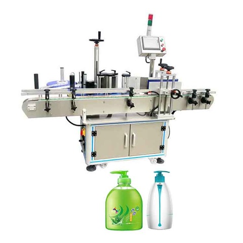Màquina d'etiquetatge de mànigues de pel·lícula de PVC per a ampolles de plàstic totalment automàtiques 