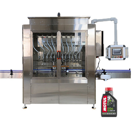 Màquina d'ompliment d'oli de motor per a la línia de producció d'ampolles d'oli de gasolina antigelador de líquid d'oli de frens 