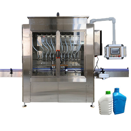 Equip de producció de màquines d'ompliment rotatives d'ampolla d'aigua líquida de perfum pneumàtic 