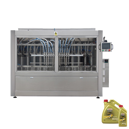 Màquina automàtica d'ompliment de sistemes d'embalatge en línia líquids lineals de 100-1000 ml 