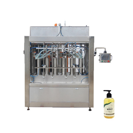 Màquina d'ompliment peristàltica d'oli essencial de fàcil neteja per a l'etiquetatge de taps d'ompliment d'ampolles de vial petit 