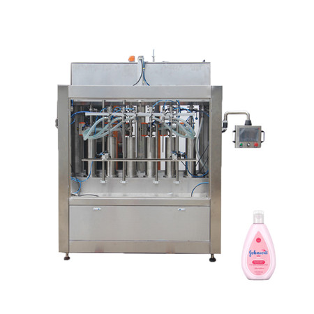 Formatge crema multifuncional automàtic / rimel / gelatina / suc asèptic / líquid per rentar plats / esprai / màquina segelladora d’ompliment d’ampolles de plàstic farmacèutic 
