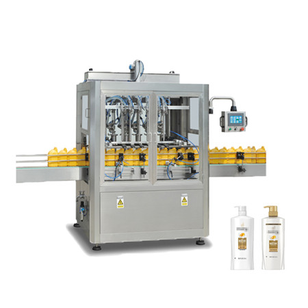 Xampú de desinfectant de gel de mans automàtic Línia de màquines d’ompliment i tapatge d’ampolles rotatives 